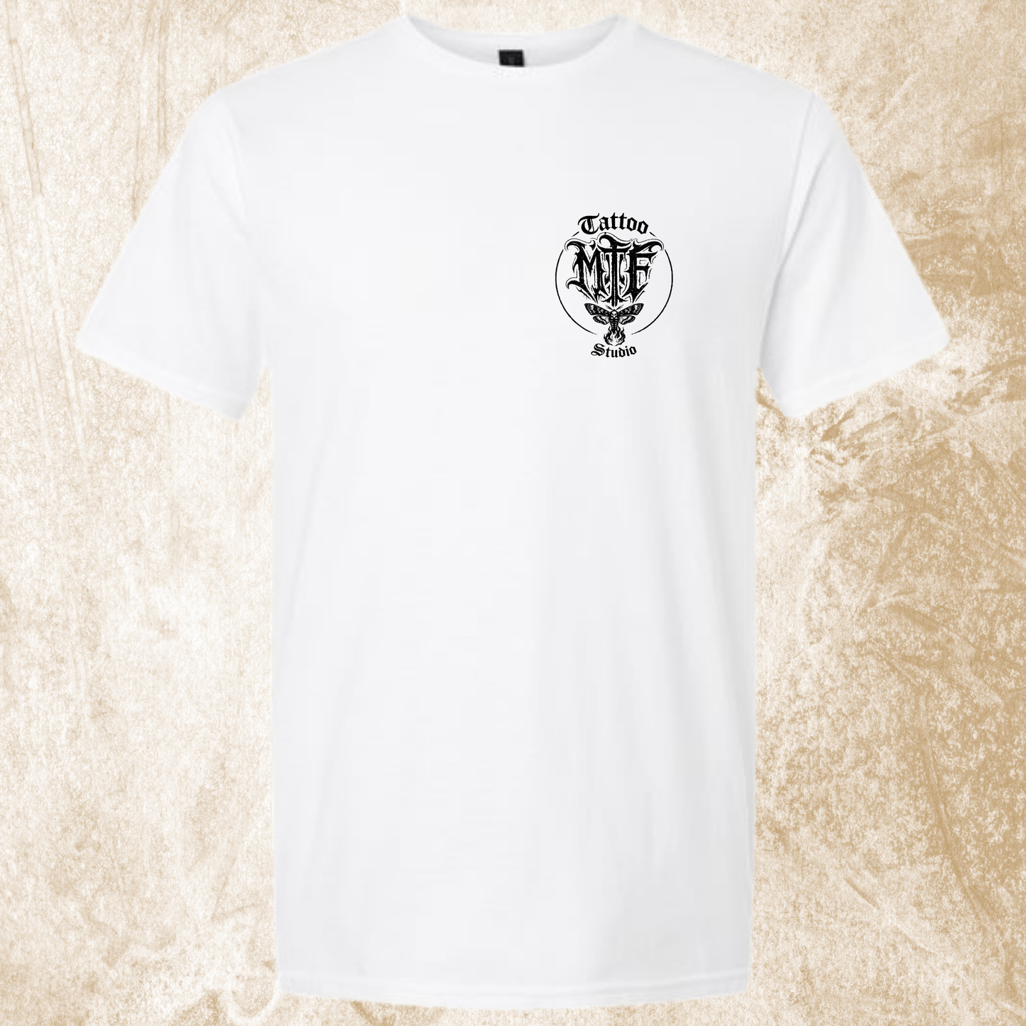Moth To Flame Circle MTF Logo Tee