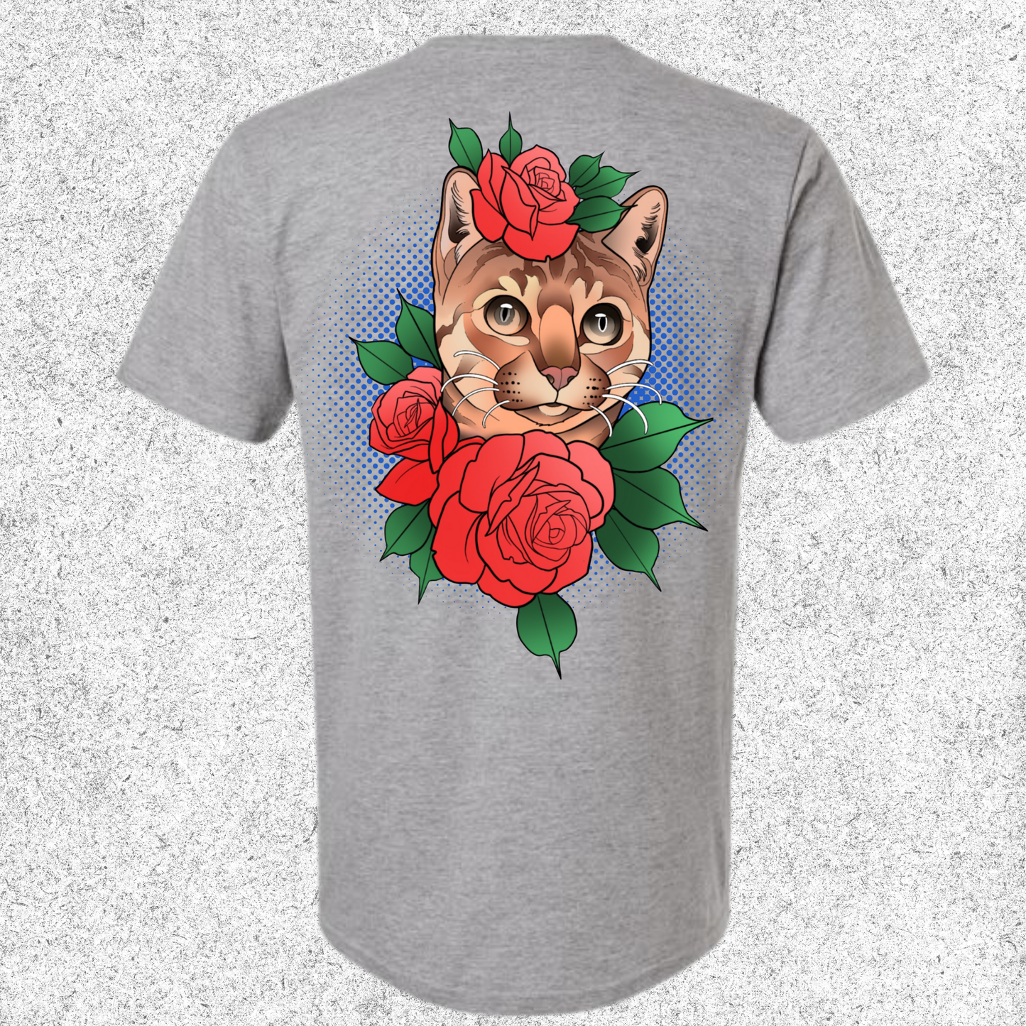 JelllySquid Tabby Cat Tee