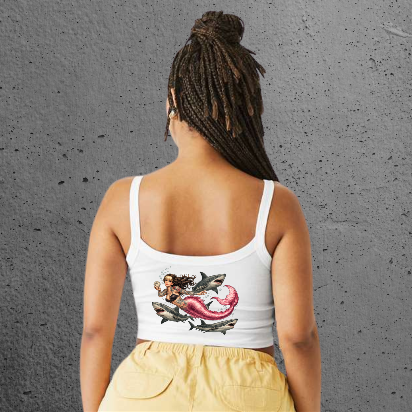 Cropped Mermaid Tank