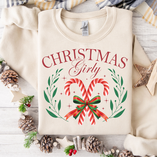Christmas Girly Sweatshirt