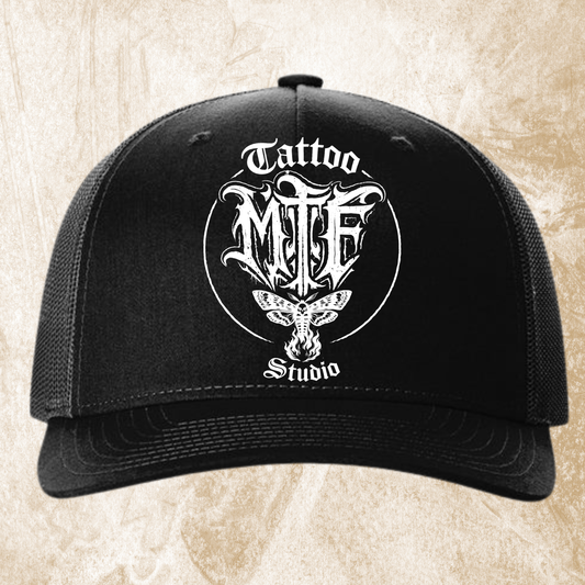 Moth To Flame Snapback Hat Circle Logo