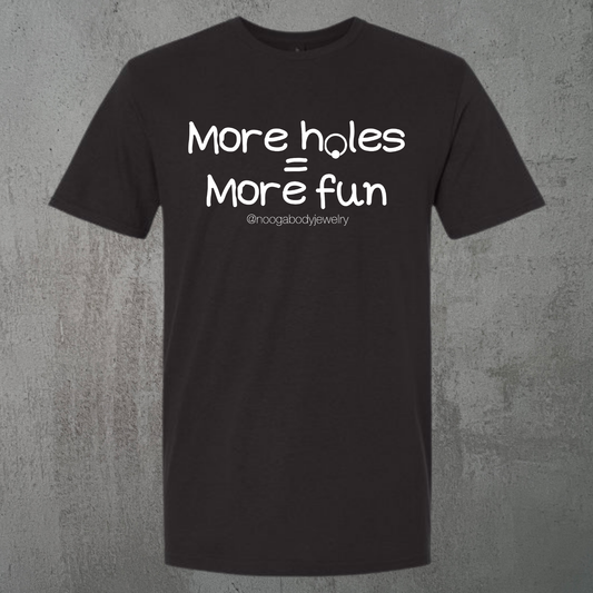 More Holes Tee