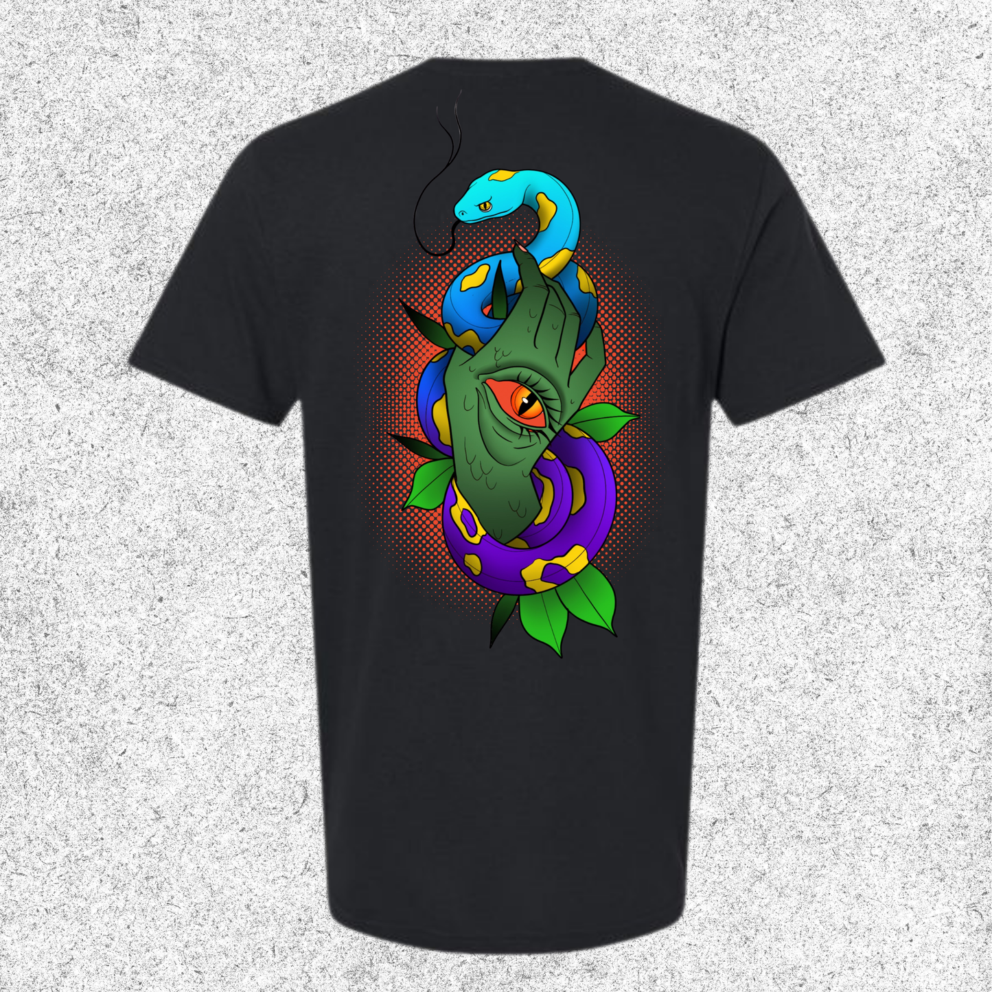 JelllySquid Snake Hands Tee