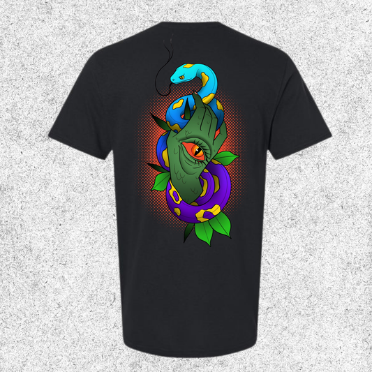 JelllySquid Snake Hands Tee