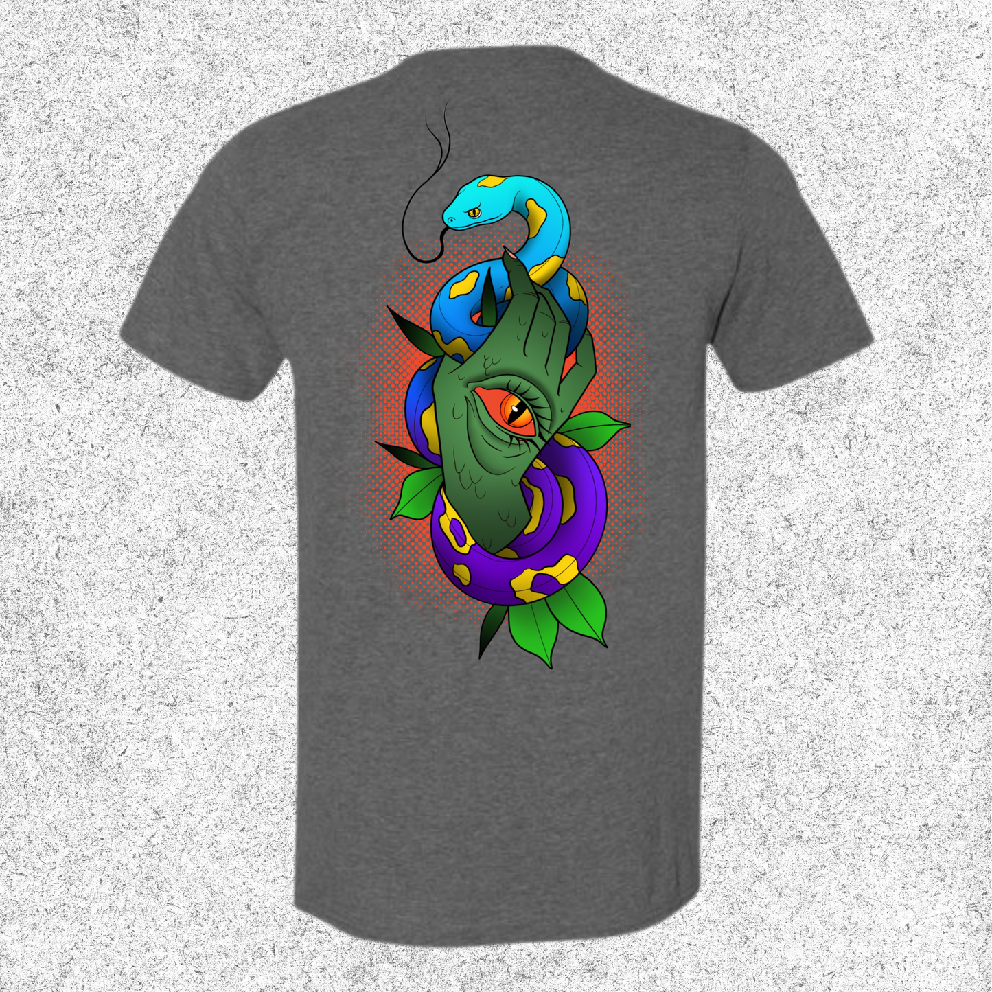 JelllySquid Snake Hands Tee