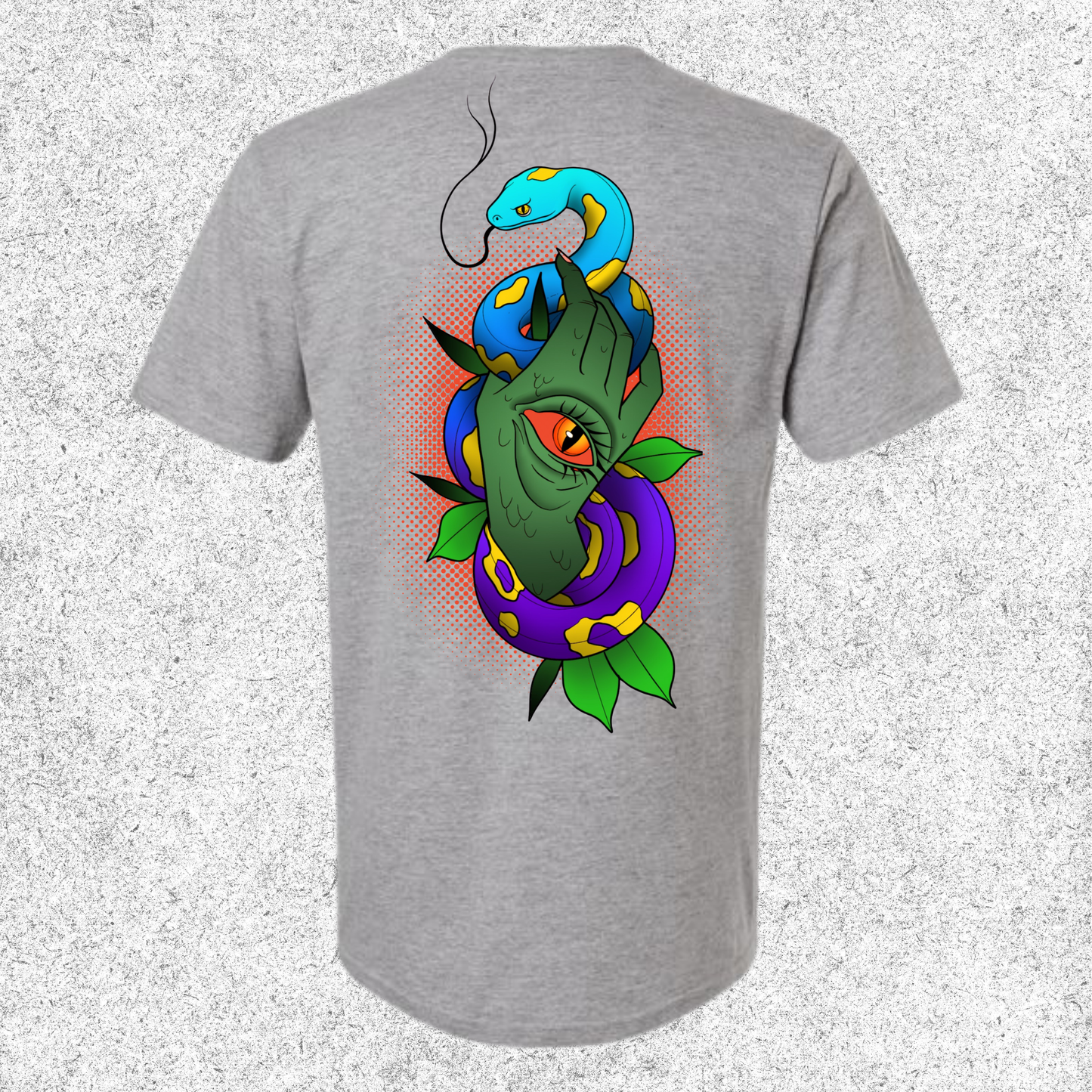 JelllySquid Snake Hands Tee