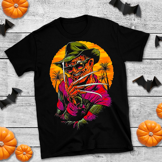 Freddy Krueger Palm Trees Tee
