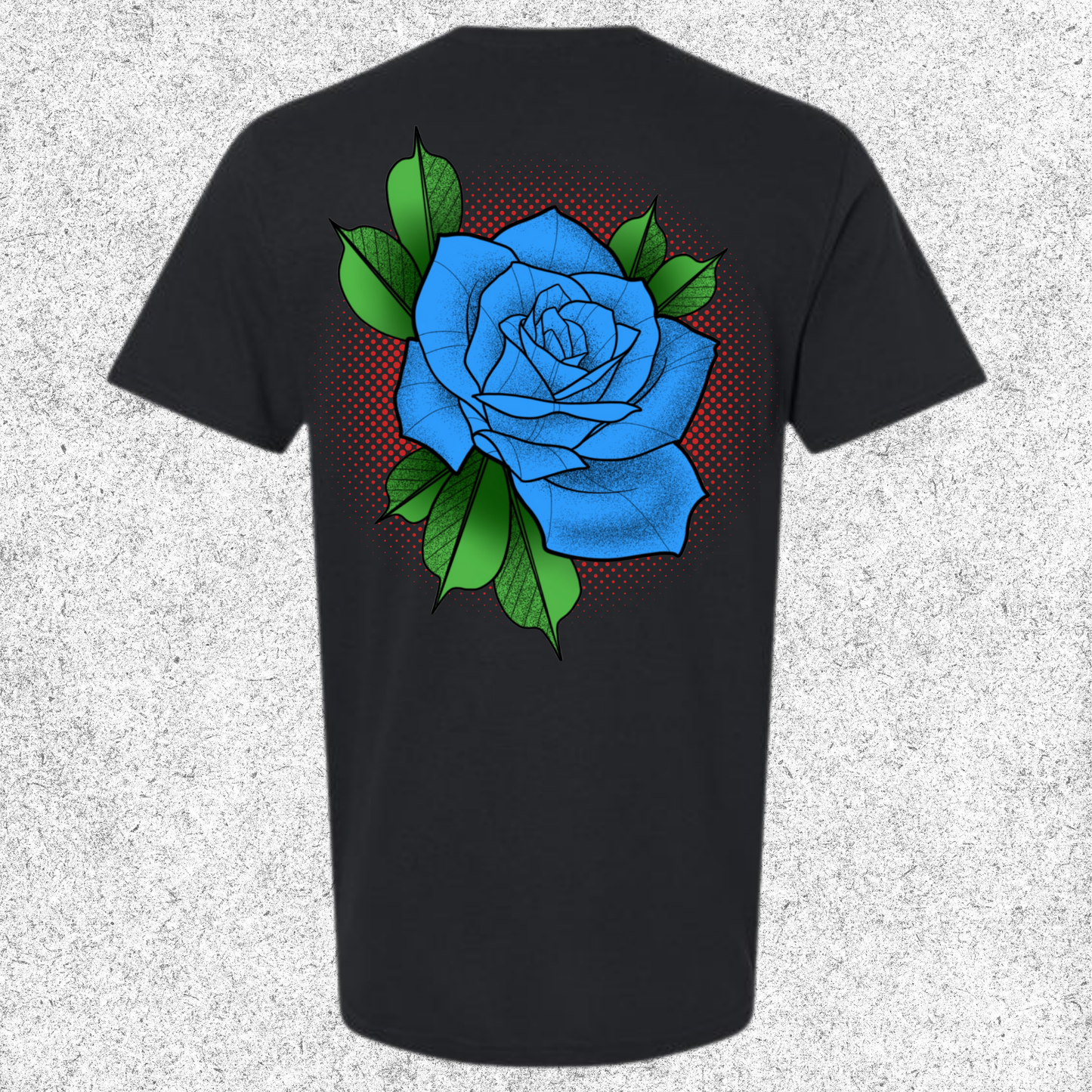 JelllySquid Blue Rose Tee