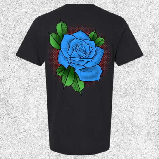 JelllySquid Blue Rose Tee