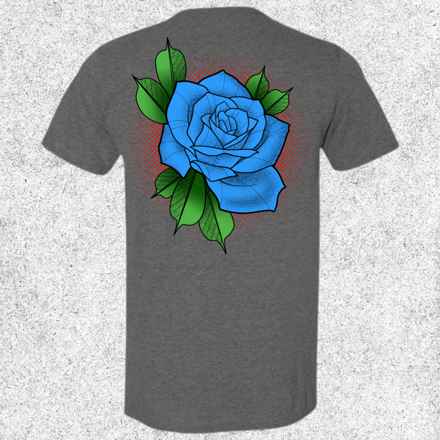 JelllySquid Blue Rose Tee