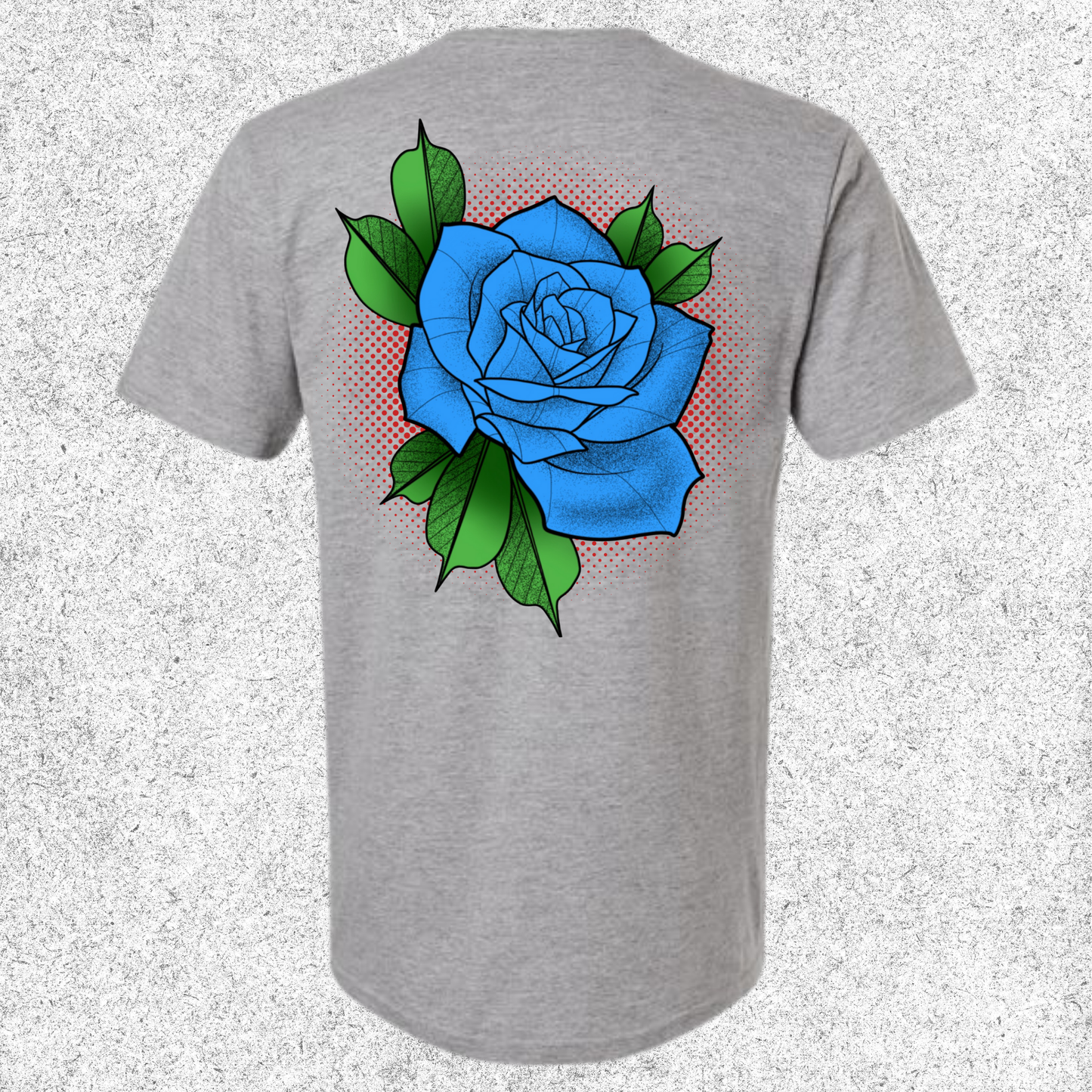 JelllySquid Blue Rose Tee