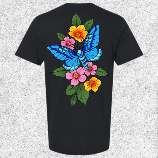 JelllySquid Blue Butterfly Tee