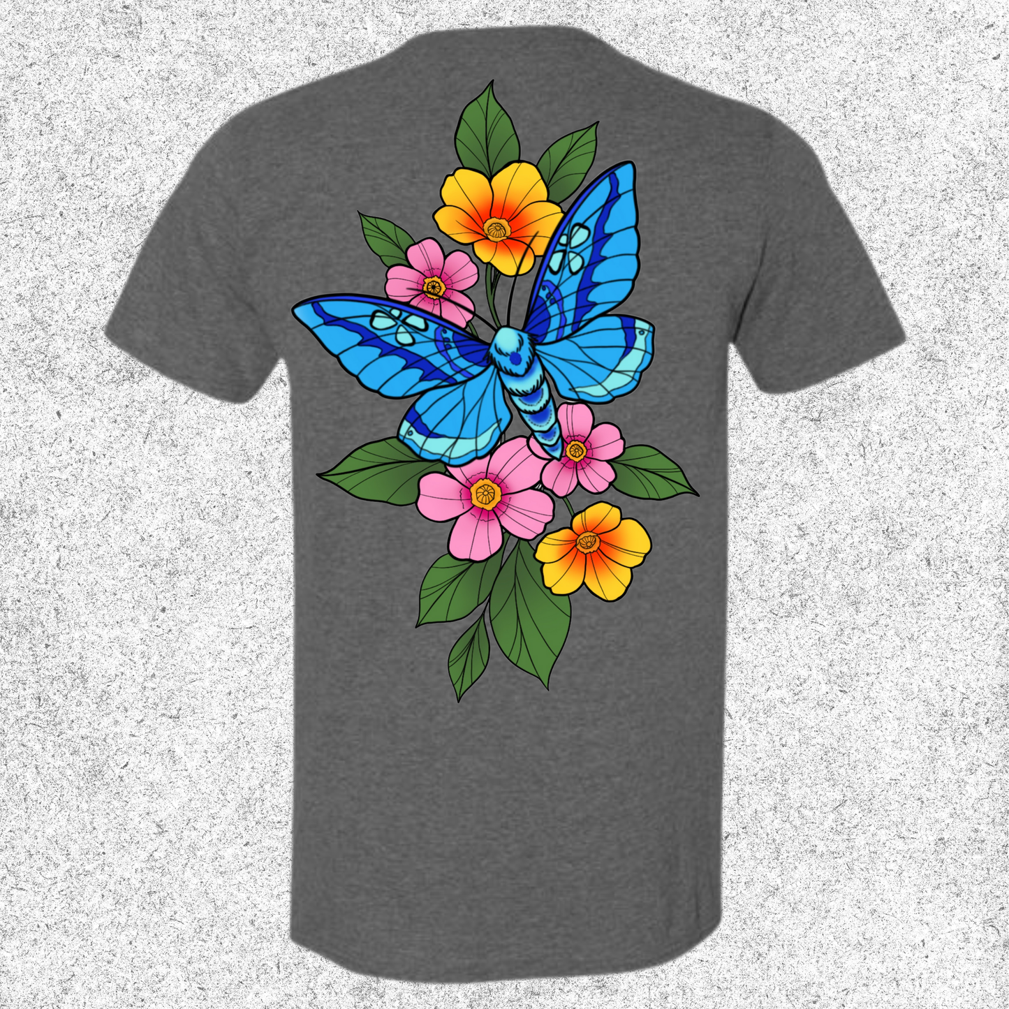 JelllySquid Blue Butterfly Tee
