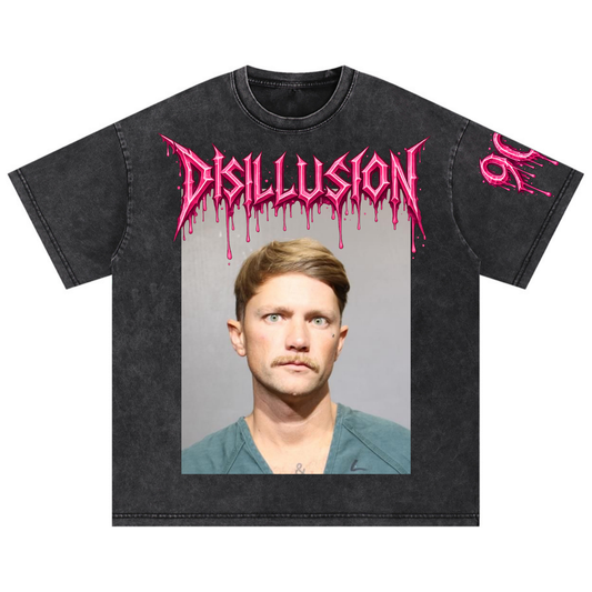 Snow Washed Disillusion Mugshot Tee
