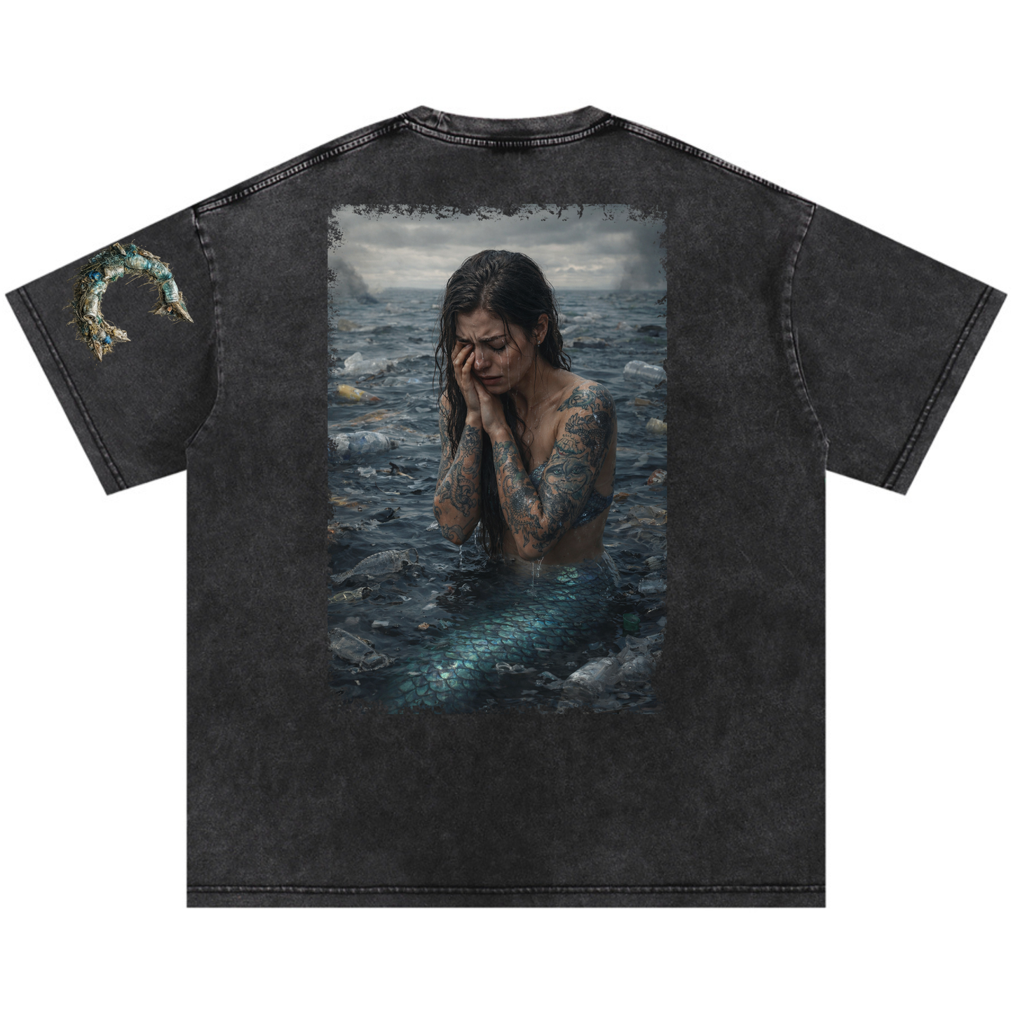 Snow Washed Tears of the Tides Tee