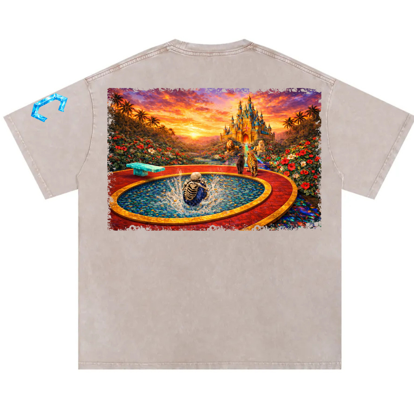 Snow Washed Dead Man’s Dream Tee