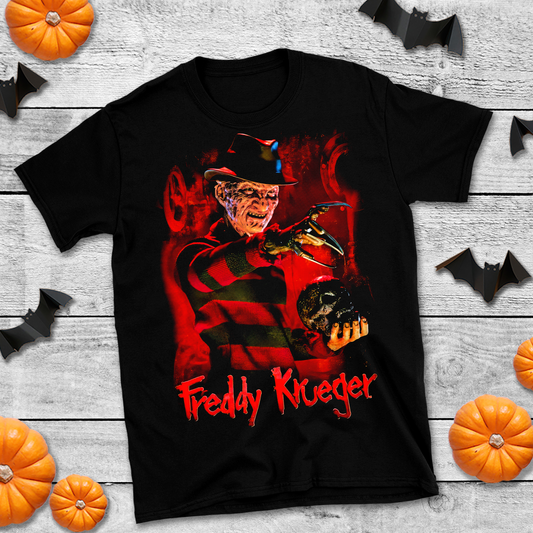 Freddy Krueger Red Flame Tee