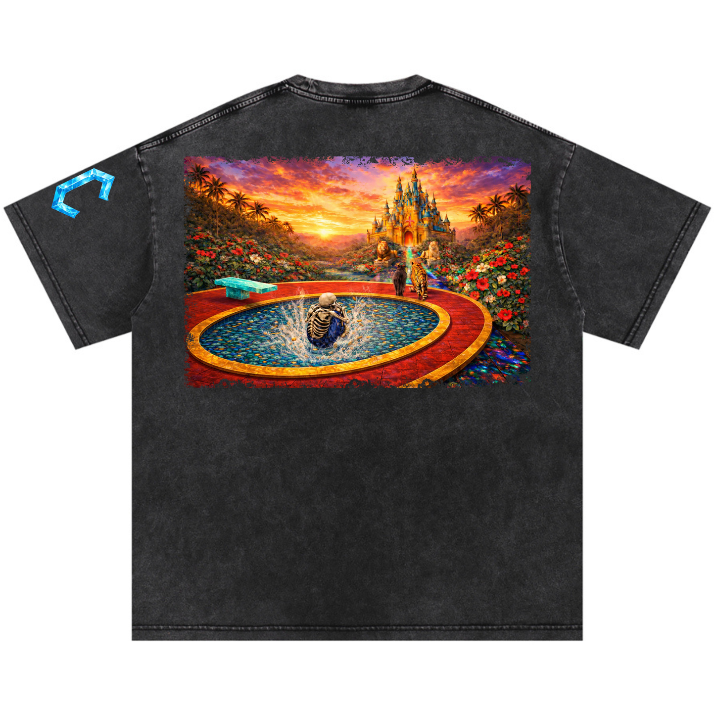 Snow Washed Dead Man’s Dream Tee