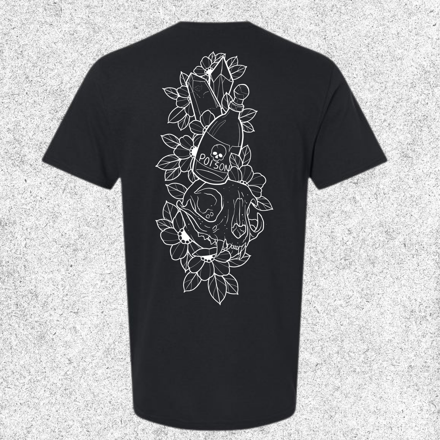 JelllySquid Line Work Poison Tee