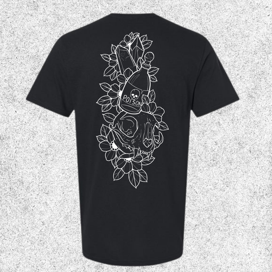 JelllySquid Line Work Poison Tee