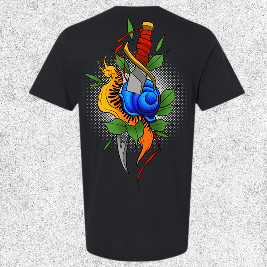 JelllySquid Snail Dagger Tee