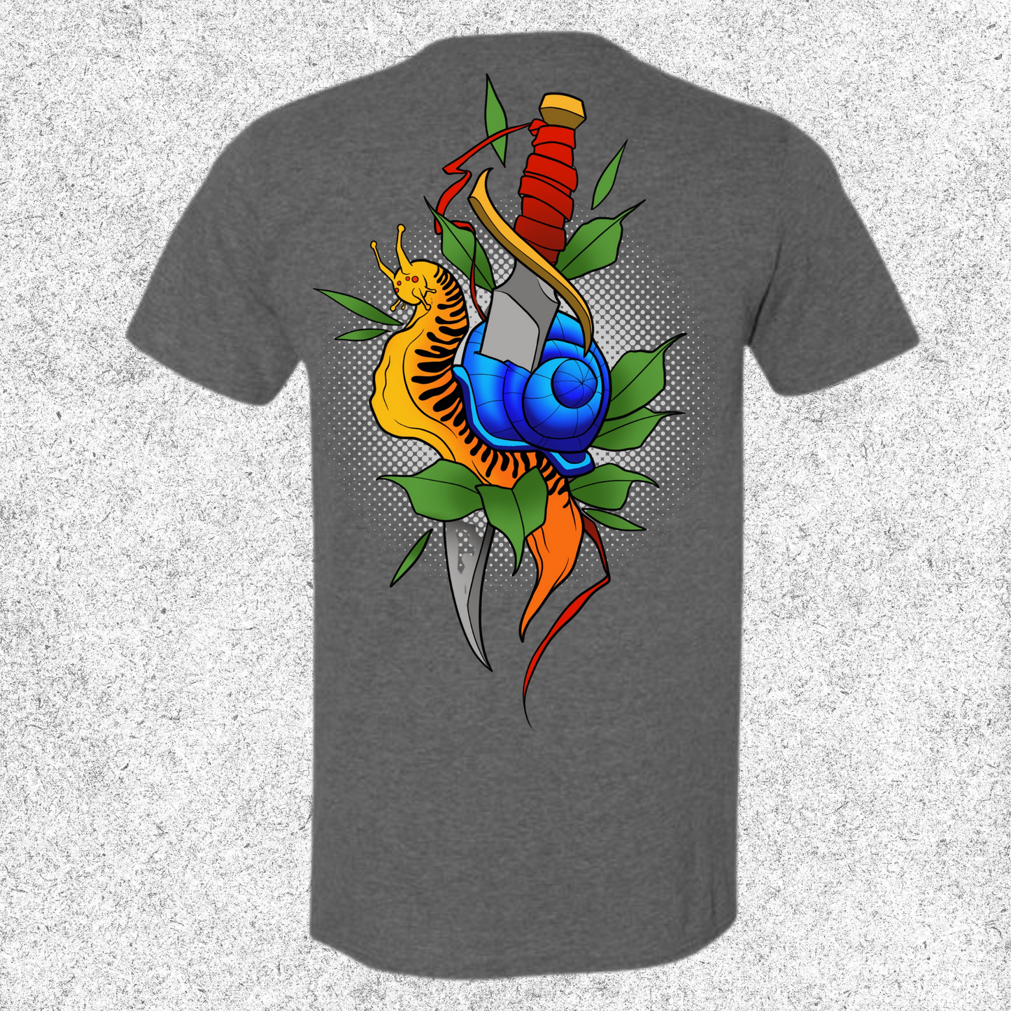 JelllySquid Snail Dagger Tee