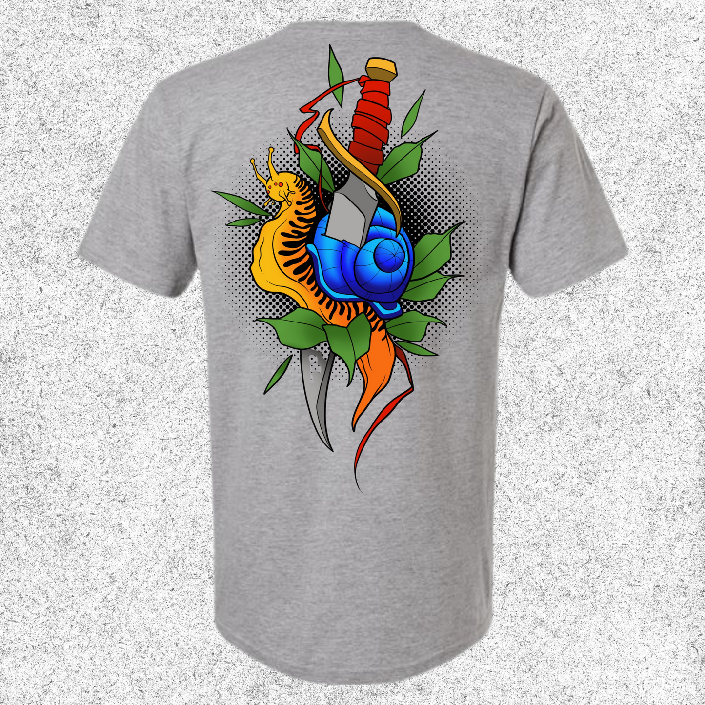 JelllySquid Snail Dagger Tee