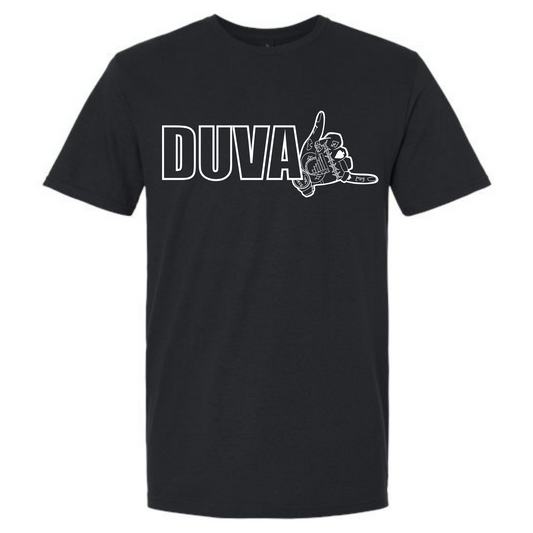 Duval Graphic Tee Black White Lettering
