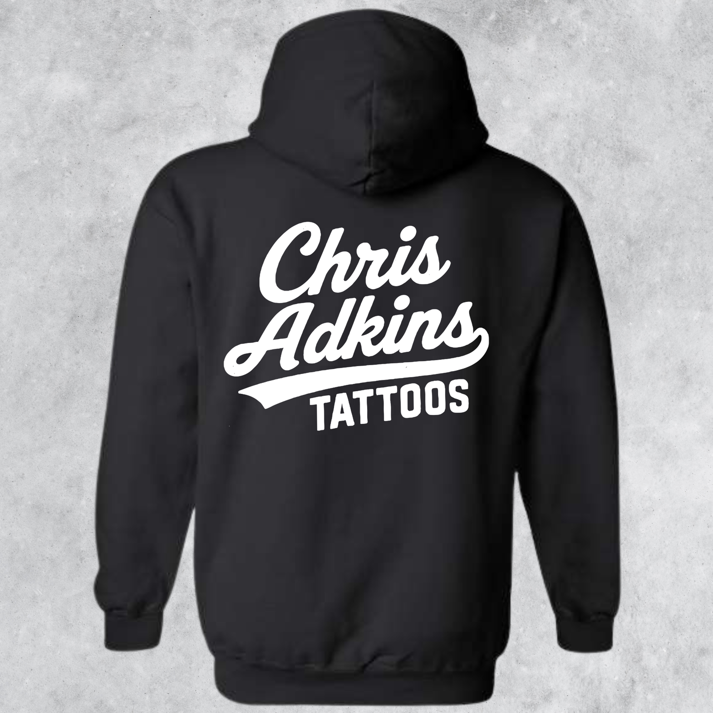 Chris Adkins Tattoos Baseball Logo Hoodie